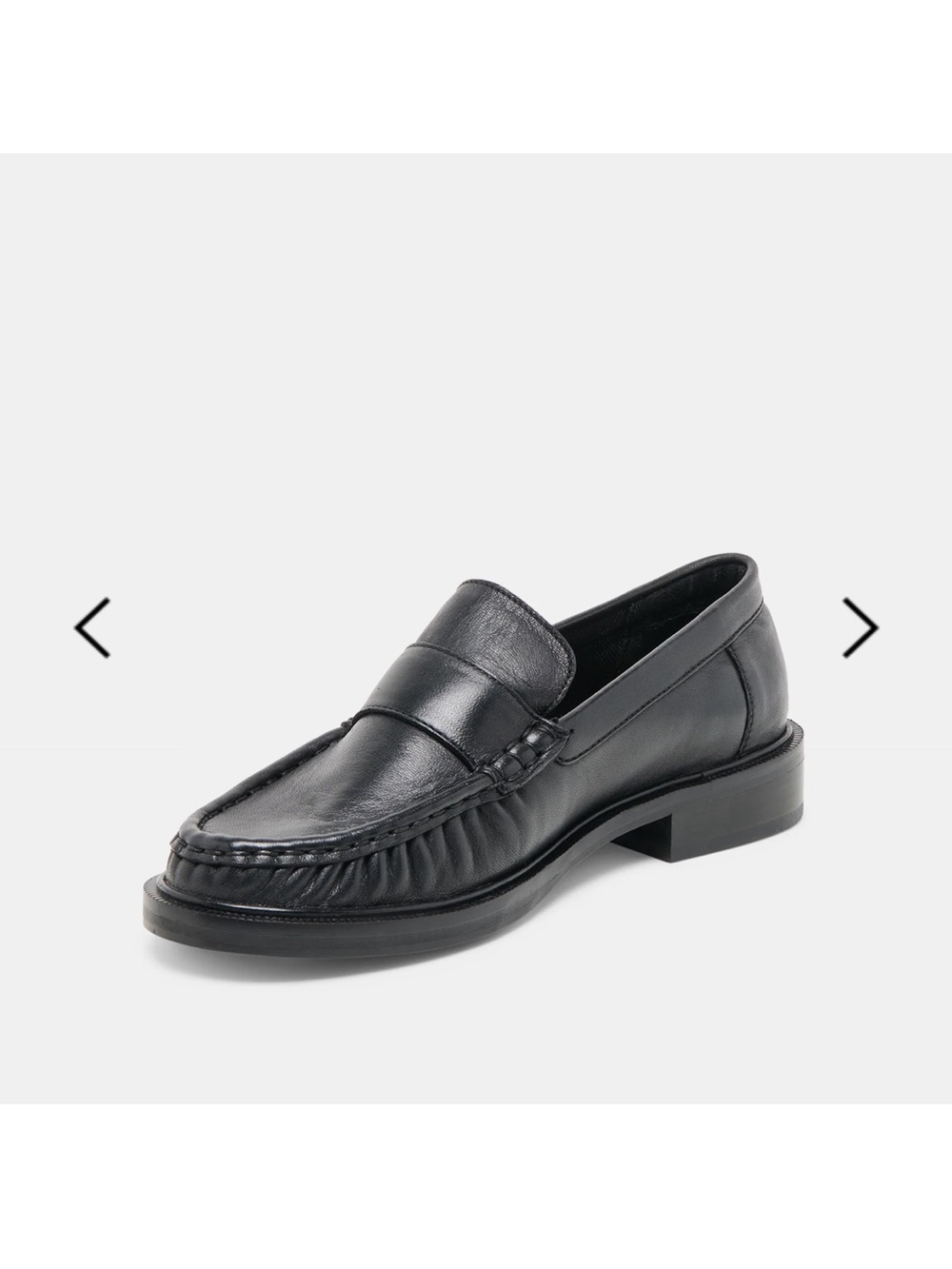 NWT Dolce Vita Bodi Loafers in Black Leather - Picture 6 of 11